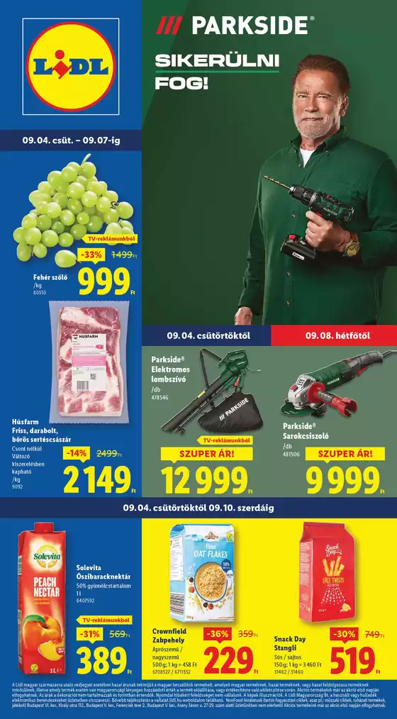 Lidl katalógus, Dunakeszi | Akciós újság – 36. hét | 2025-09-04T00:00:00.000Z - 2025-09-10T00:00:00.000Z