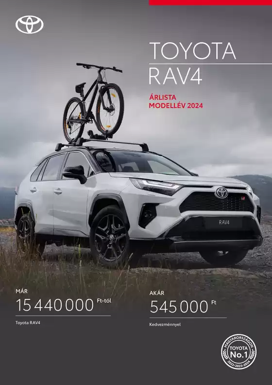 Toyota katalógus, Debrecen | arlista rav4 2024 | 2025-09-01T00:00:00.000Z - 2026-09-01T00:00:00.000Z