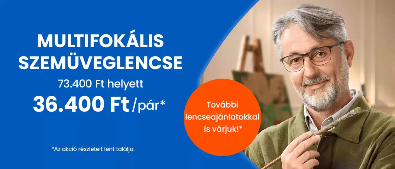 Ofotert katalógus, Pécs | Multifokális szemüveglencse-akció | 2025-08-28T00:00:00.000Z - 2025-09-30T00:00:00.000Z
