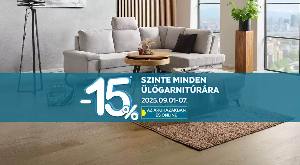 Möbelix katalógus, Nyíradony | Möbelix akciós | 2025-09-03T00:00:00.000Z - 2025-09-17T00:00:00.000Z
