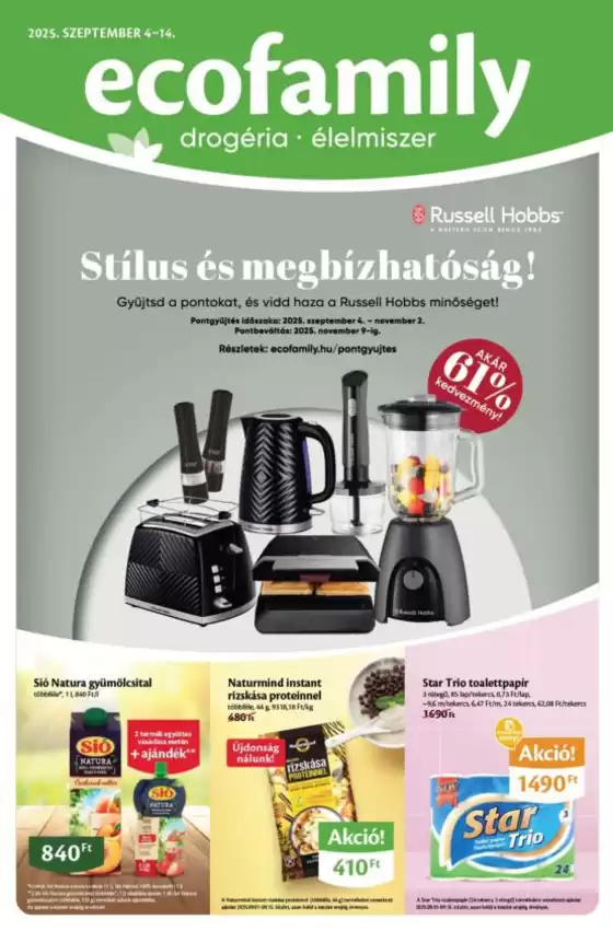 Eco Family katalógus | Eco Family akciós | 2025-09-04T00:00:00.000Z - 2025-09-18T00:00:00.000Z