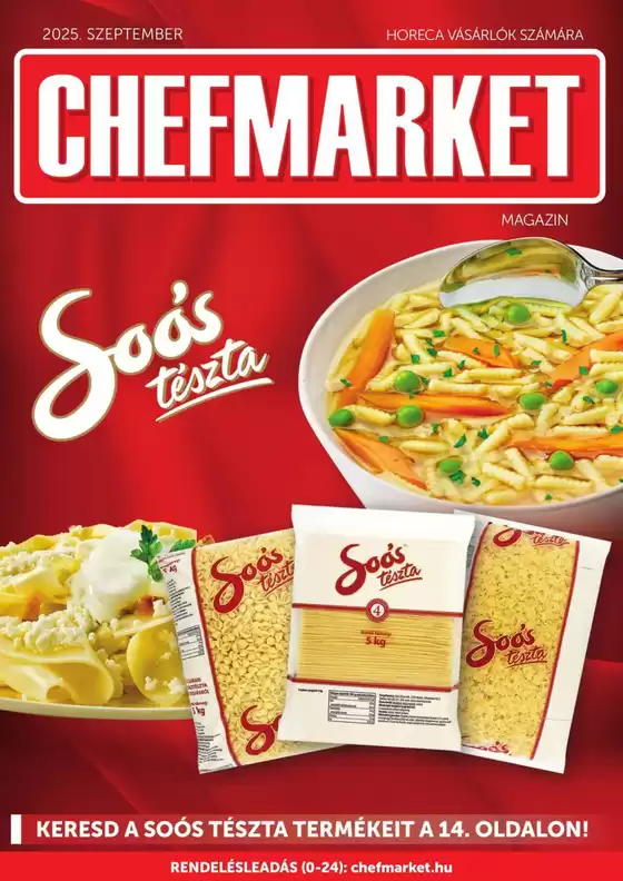 Chef Market katalógus, Balatonfüred | Aktuális ajánlatok és akciók | 2025-09-04T00:00:00.000Z - 2025-09-18T00:00:00.000Z