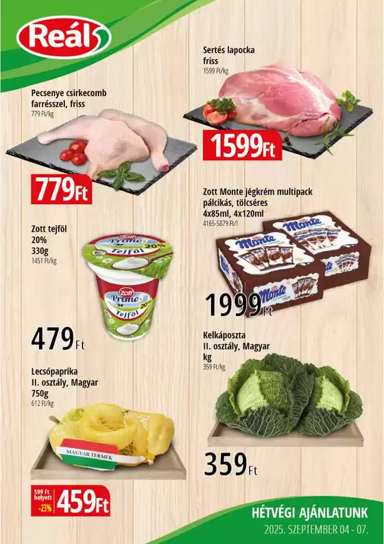 Real katalógus | Bevásárló hétvége Kelet-Alfi-Ker | 2025-09-04T00:00:00.000Z - 2025-09-18T00:00:00.000Z