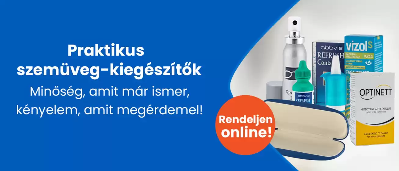 Ofotert katalógus, Százhalombatta | Praktikus és prémium szemüveg-kiegészítők | 2025-09-05T00:00:00.000Z - 2025-09-19T00:00:00.000Z
