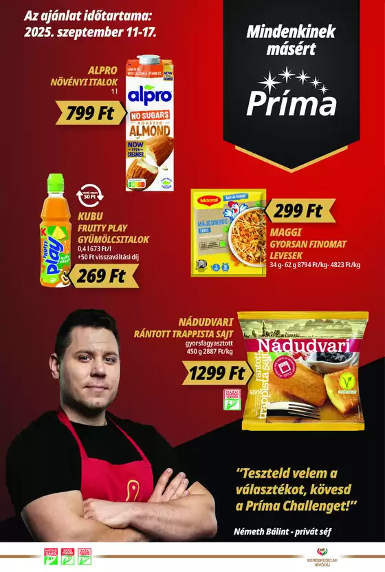 Príma katalógus | prima 0911 0917 | 2025-09-06T00:00:00.000Z - 2025-12-31T00:00:00.000Z
