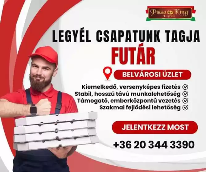 Pizza King katalógus | Exkluzív akciók | 2025-09-06T00:00:00.000Z - 2025-09-20T00:00:00.000Z