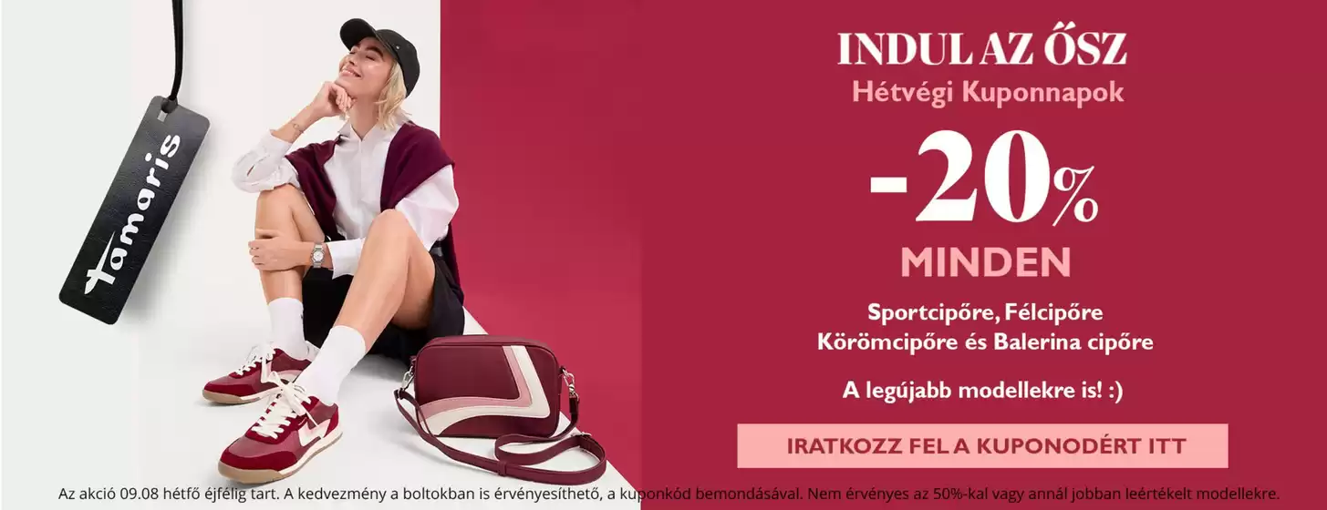 Tamaris katalógus, Százhalombatta | Fedezze fel a vonzó ajánlatokat | 2025-09-06T00:00:00.000Z - 2025-09-20T00:00:00.000Z