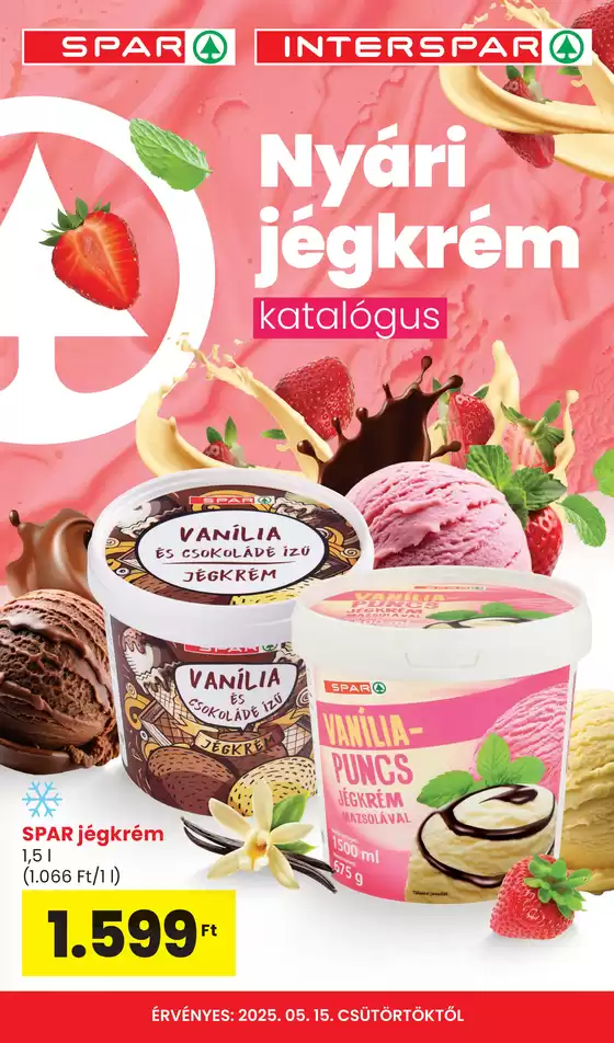 Spar katalógus, Bonyhád | Ajánlatok kedvezményvadászoknak | 2025-09-07T00:00:00.000Z - 2025-09-21T00:00:00.000Z