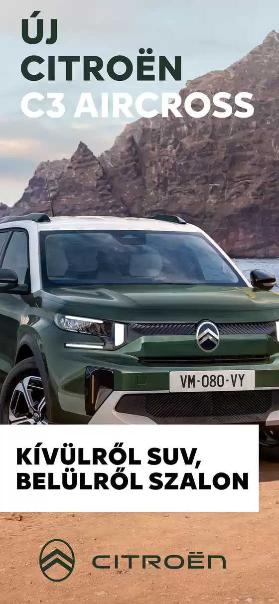 Citroën katalógus | új ë-C3 Aircross | 2025-09-08T00:00:00.000Z - 2025-09-22T00:00:00.000Z