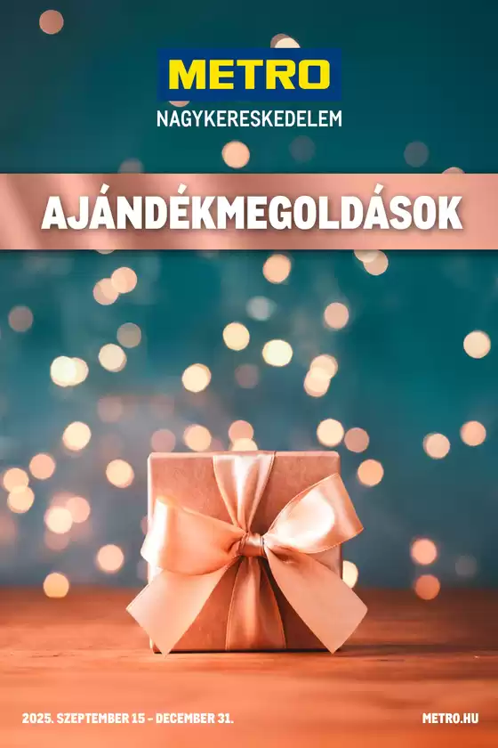 METRO Ajándékmegoldások