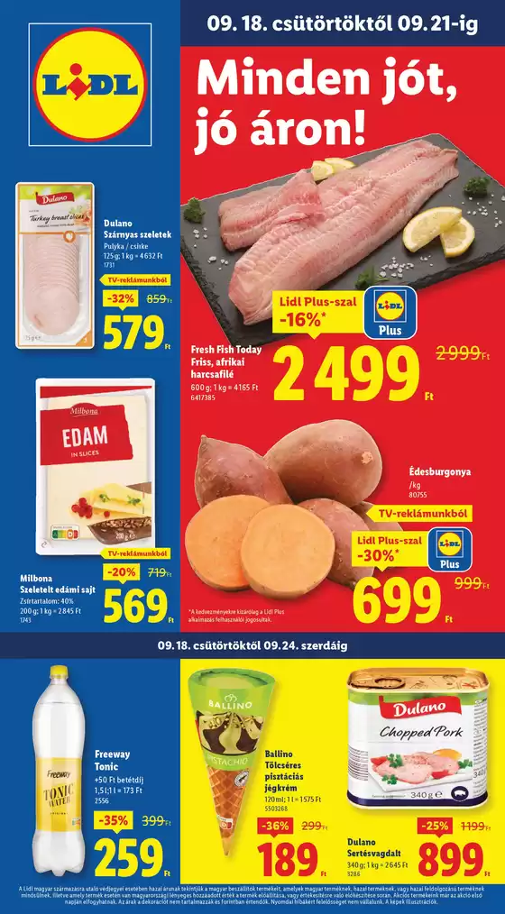 Lidl katalógus, Tatabánya | Akciós újság – 38. hét | 2025-09-18T00:00:00.000Z - 2025-09-24T00:00:00.000Z