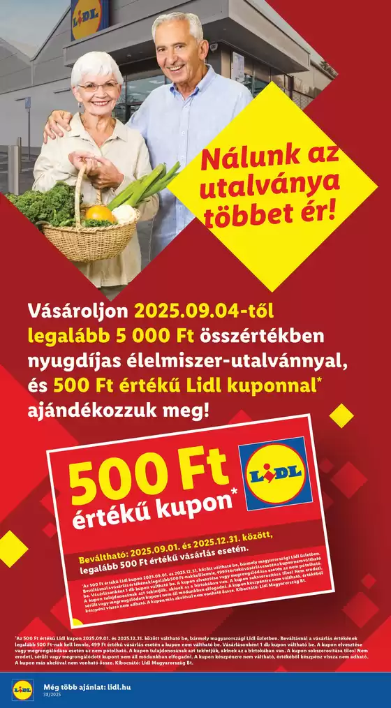Akciós újság – 38. hét