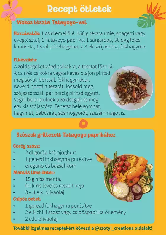 Széles választék az ajánlatokból