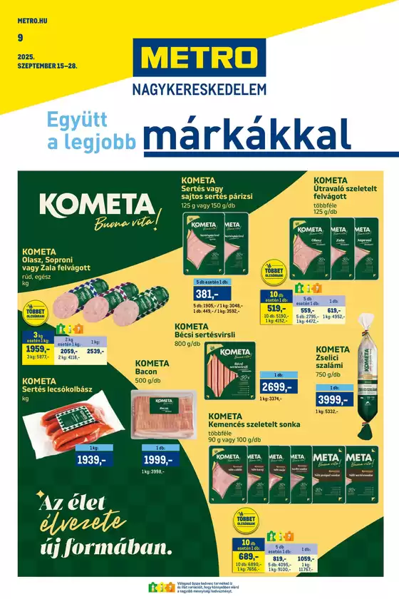 Metro katalógus, Hódmezővásárhely | Márkák katalógus 2025/09 | 2025-09-15T00:00:00.000Z - 2025-09-28T00:00:00.000Z