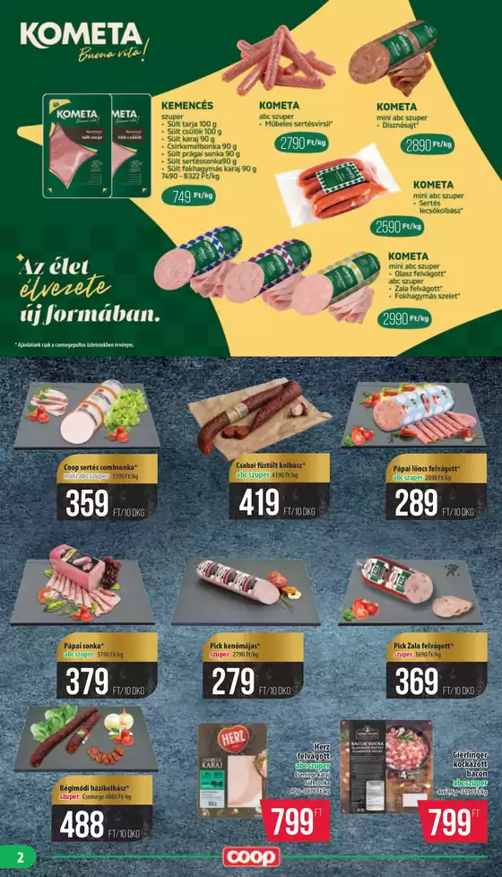 Coop regionális szórólap szeptember 3. hét - Mecsek