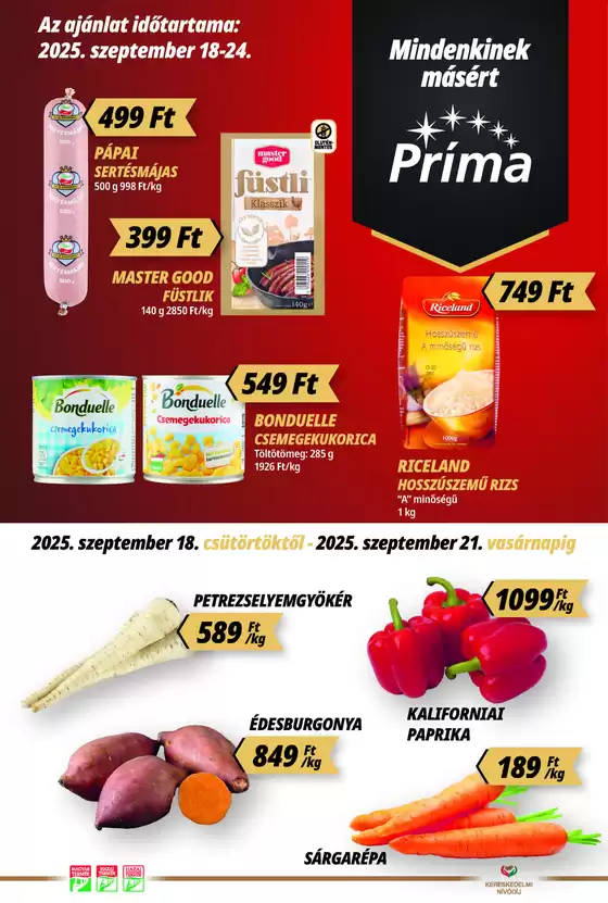 Príma katalógus, Budapest | prima 0918 0924 | 2025-09-18T00:00:00.000Z - 2025-12-31T00:00:00.000Z