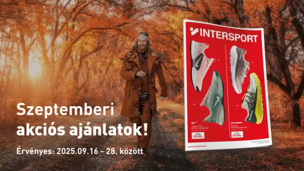 Intersport katalógus, Békéscsaba | A legjobb akcióink | 2025-09-18T00:00:00.000Z - 2025-10-02T00:00:00.000Z
