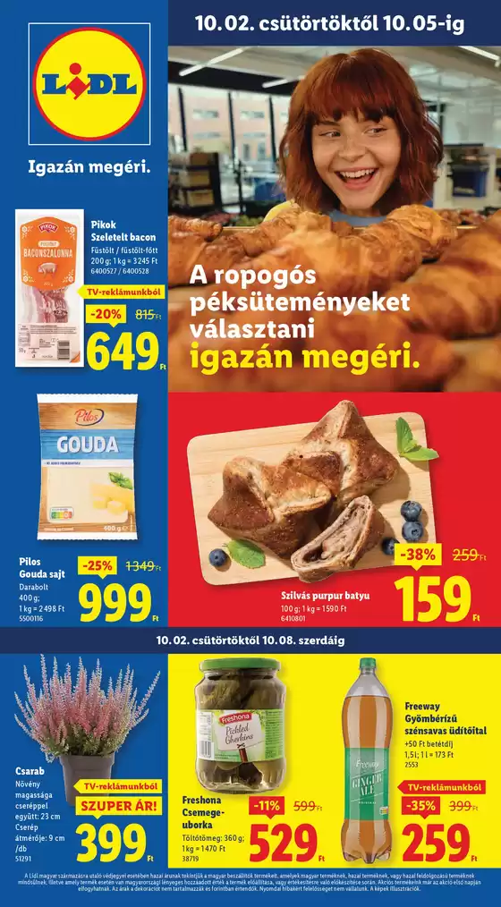 Akciós újság – 40. hét