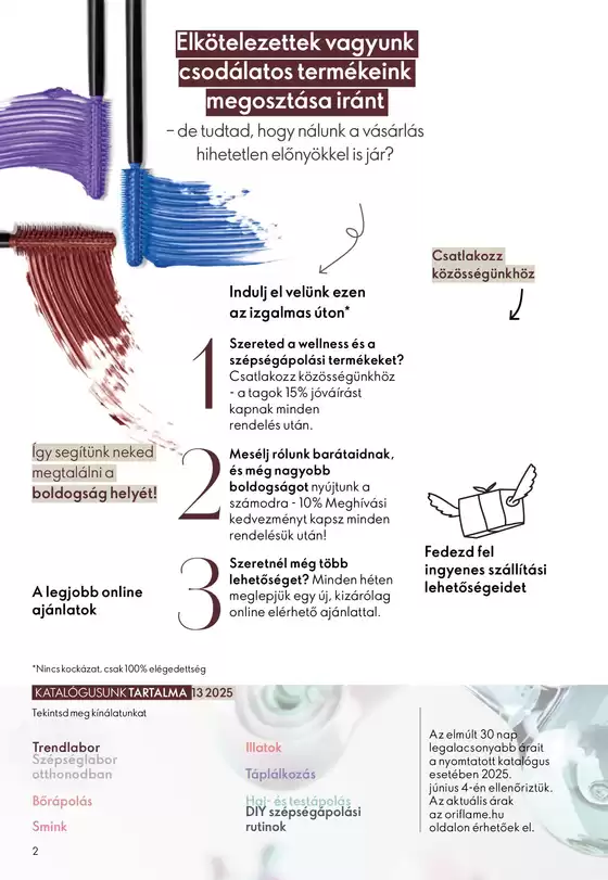 ORIFLAME akciós