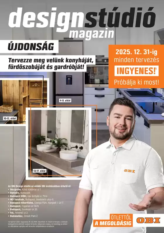 Obi katalógus | designstúdió magazin | 2025-09-30T00:00:00.000Z - 2025-12-31T00:00:00.000Z