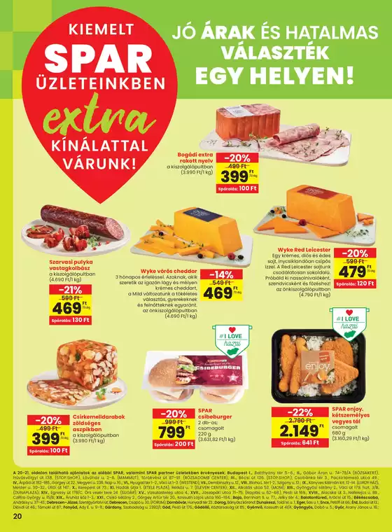 Spar katalógus, Pécs | Aktuális ajánlatok és akciók | 2025-10-04T00:00:00.000Z - 2025-10-18T00:00:00.000Z