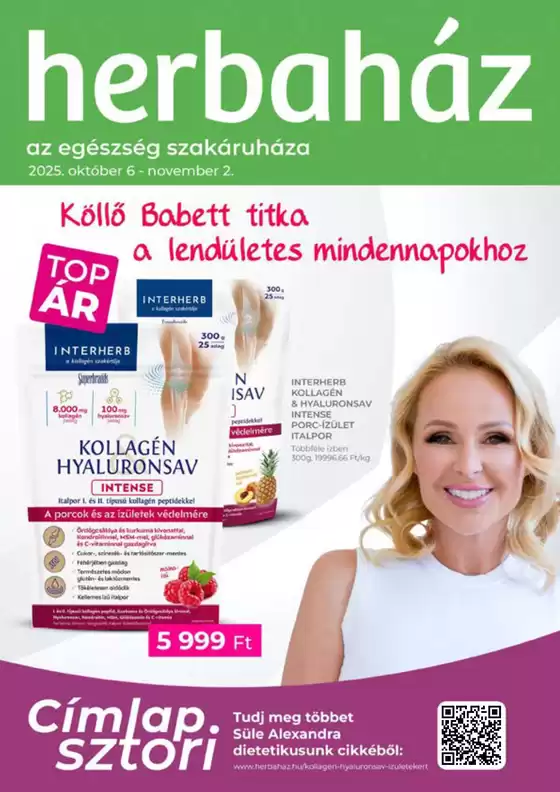 Herbaház katalógus | Nagyszerű ajánlat a kedvezményvadászoknak | 2025-10-07T00:00:00.000Z - 2025-10-21T00:00:00.000Z