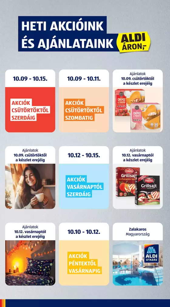 Következő heti ALDI akciós újság