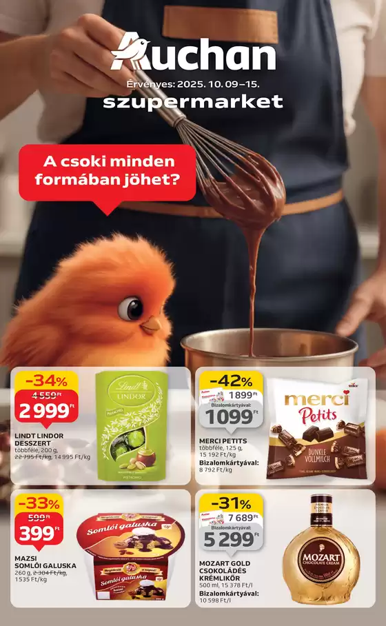 Auchan katalógus, Balatonboglár | Nagyszerű ajánlat a kedvezményvadászoknak | 2025-10-06T00:00:00.000Z - 2025-10-15T00:00:00.000Z