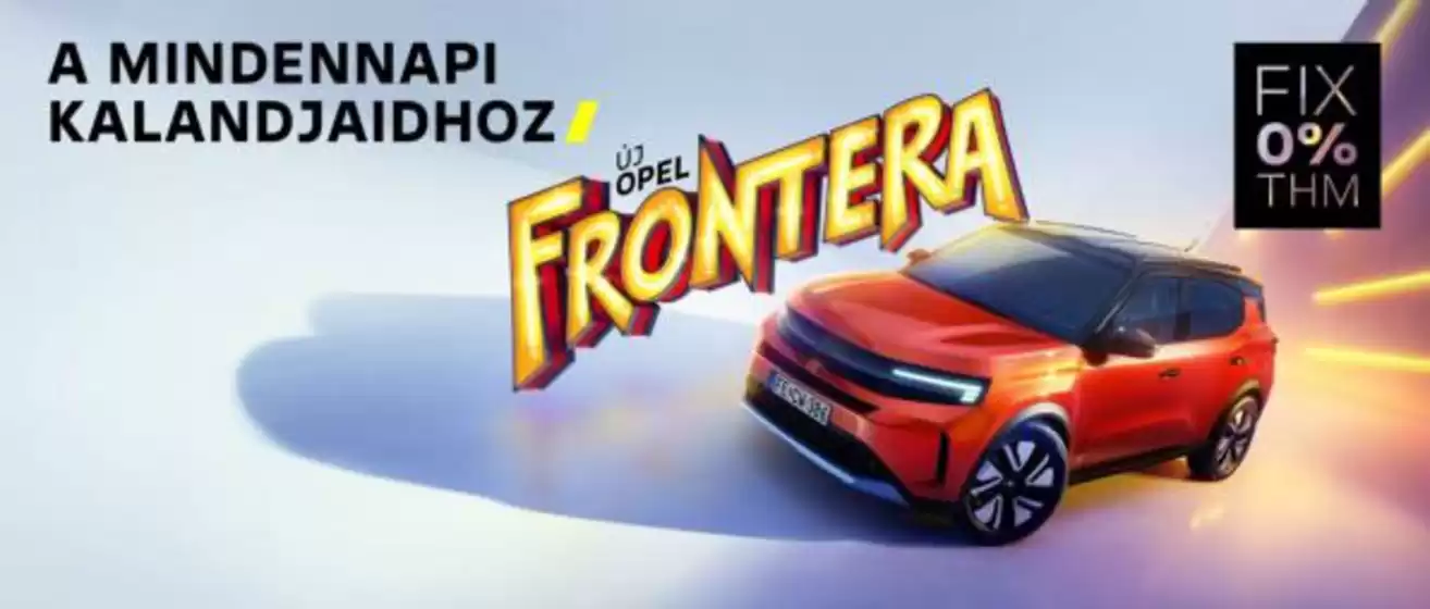 Opel katalógus, Debrecen | Új ajánlatok felfedezésre | 2025-10-11T00:00:00.000Z - 2025-10-25T00:00:00.000Z