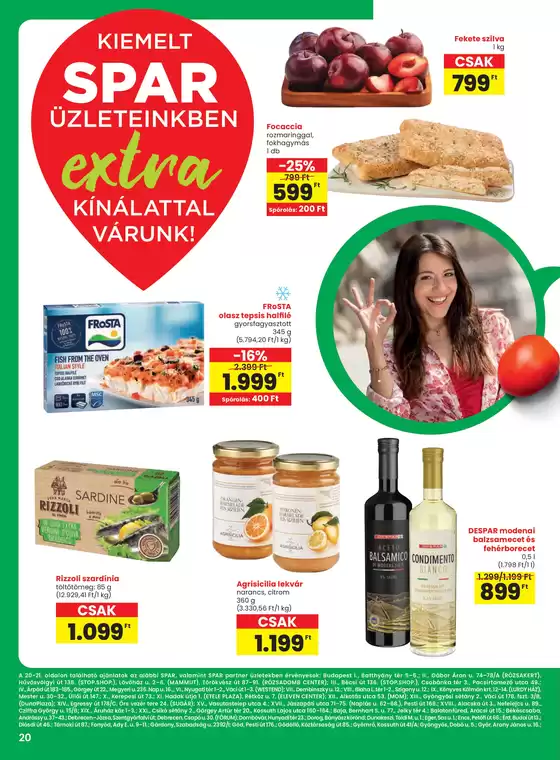 Spar katalógus, Budapest | Exkluzív ajánlatok és akciók | 2025-10-11T00:00:00.000Z - 2025-10-25T00:00:00.000Z