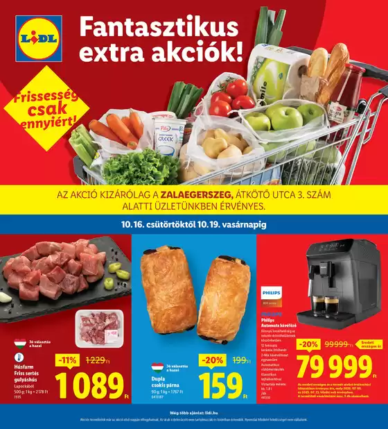 Lidl katalógus, Csongrád | Vonzó különleges ajánlatok mindenki számára | 2025-10-16T00:00:00.000Z - 2025-10-19T00:00:00.000Z