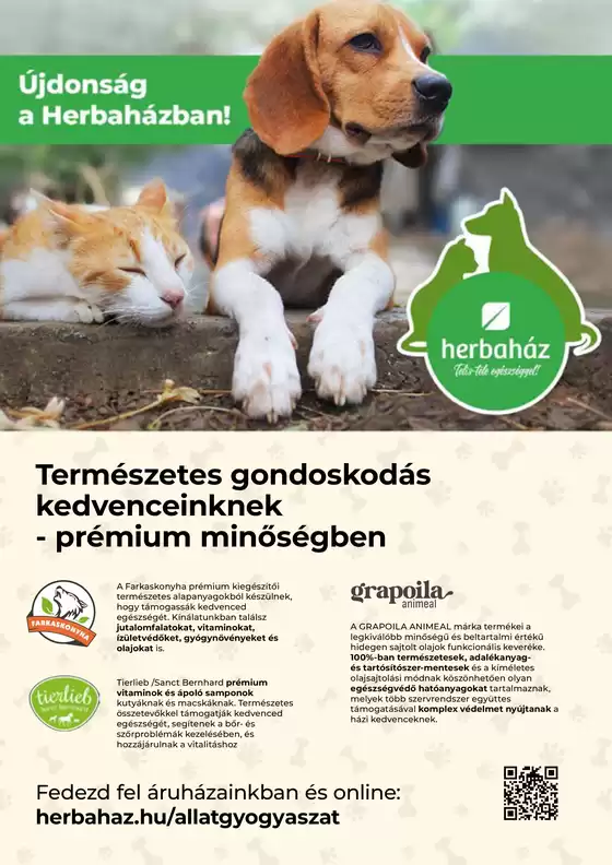 Herbaház akciós