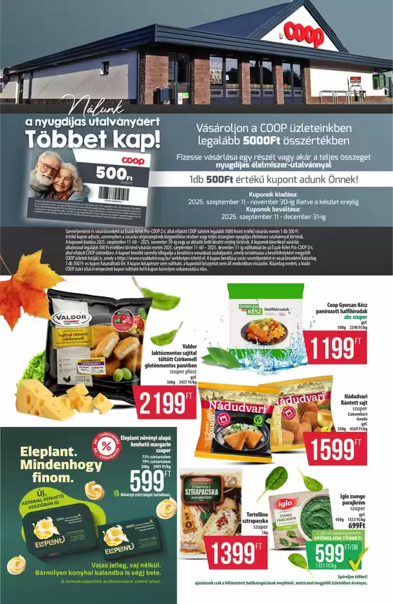 Coop regionális szórólap október 3. hét - Észak-Kelet