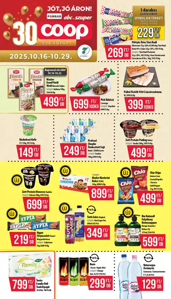 Coop katalógus, Pécs | Coop regionális szórólap október 3-4. hét - Hétforrás | 2025-10-16T00:00:00.000Z - 2025-10-29T00:00:00.000Z