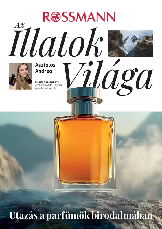 Rossmann katalógus, Debrecen | Rossmann Parfum | 2025-10-15T00:00:00.000Z - 2025-12-31T00:00:00.000Z