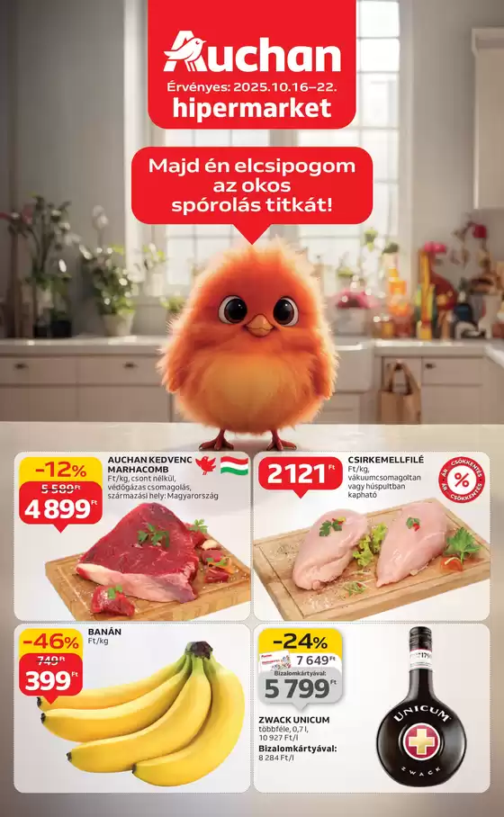 Auchan katalógus, Nagykanizsa | Auchan akciós | 2025-10-13T00:00:00.000Z - 2025-10-22T00:00:00.000Z