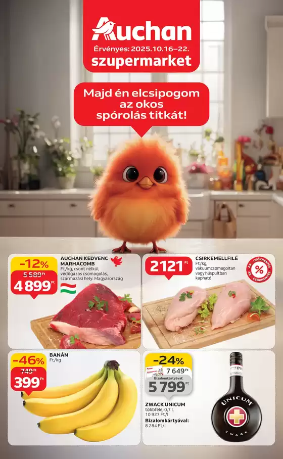 Auchan katalógus, Nagykanizsa | Különleges ajánlatok Önnek | 2025-10-13T00:00:00.000Z - 2025-10-22T00:00:00.000Z