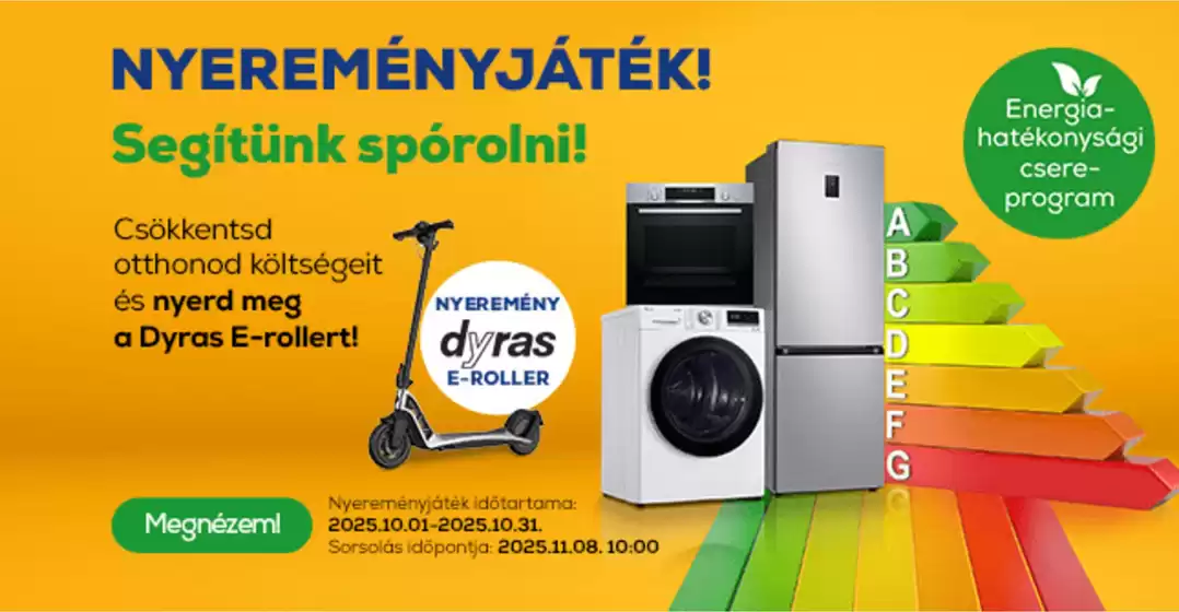Euronics katalógus, Dunakeszi | Nagyszerű ajánlat a kedvezményvadászoknak | 2025-10-17T00:00:00.000Z - 2025-10-31T00:00:00.000Z