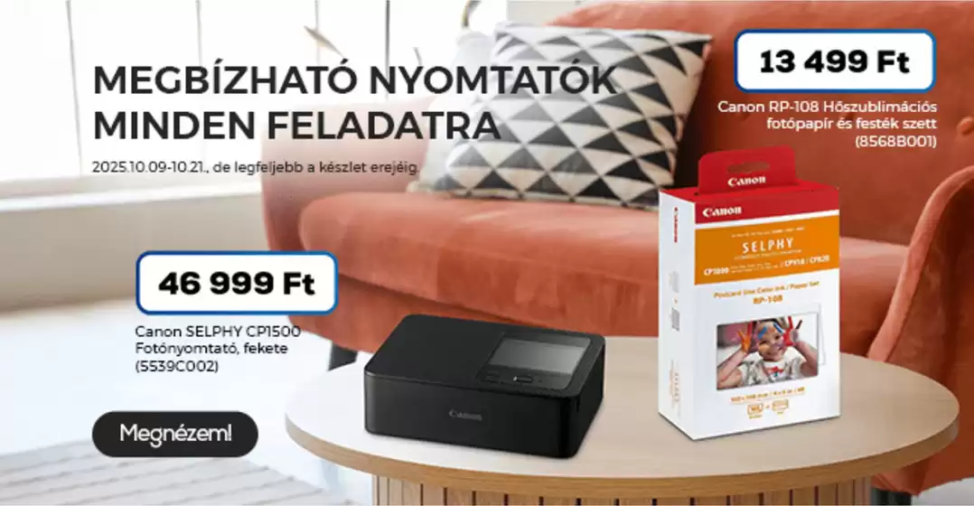 Euronics katalógus, Bonyhád | Ajánlatok kedvezményvadászoknak | 2025-10-18T00:00:00.000Z - 2025-11-01T00:00:00.000Z