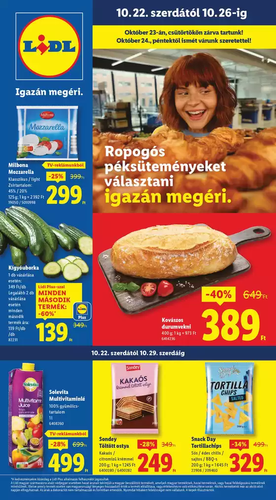 Lidl katalógus, Gyöngyös | Akciós újság – 43. hét | 2025-10-23T00:00:00.000Z - 2025-10-29T00:00:00.000Z