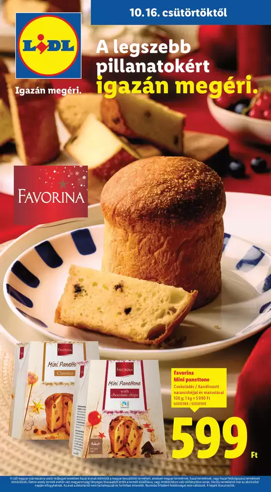 Lidl katalógus, Gyöngyös | Favorina katalógus | 2025-10-16T00:00:00.000Z - 2025-12-14T00:00:00.000Z