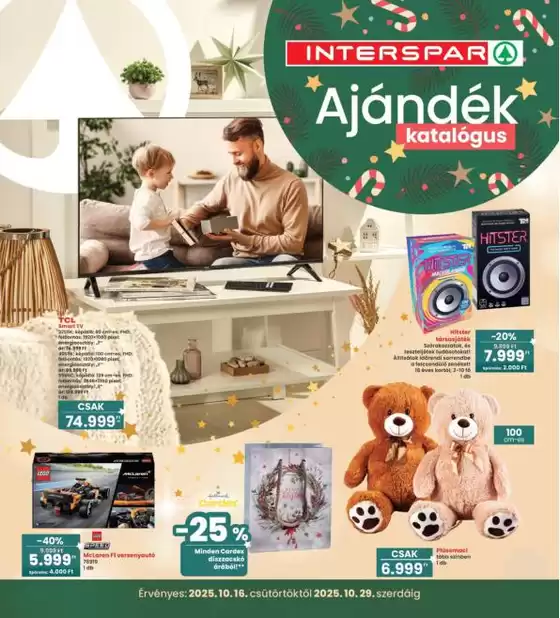 Interspar katalógus, Szeged | Ajánlatok kedvezményvadászoknak | 2025-10-20T00:00:00.000Z - 2025-11-03T00:00:00.000Z