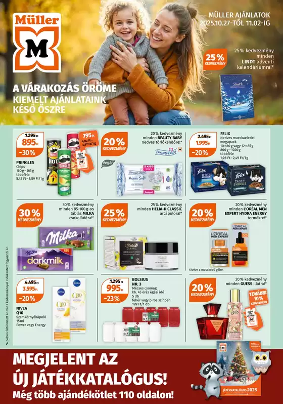 Müller katalógus, Hajdúszoboszló | PDF letöltése | 2025-10-23T00:00:00.000Z - 2025-11-06T00:00:00.000Z