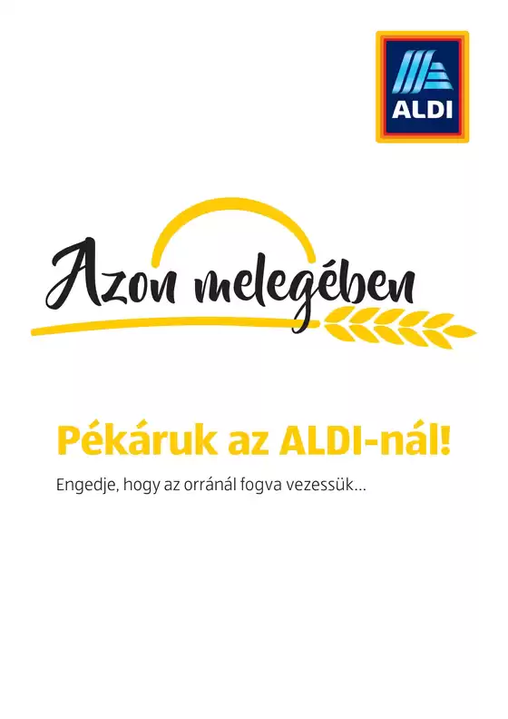 Aldi katalógus, Zsámbék | Aldi Lapozd át az AZON MELEGÉBEN online katalógusunkat! | 2025-10-31T00:00:00.000Z - 2025-11-14T00:00:00.000Z