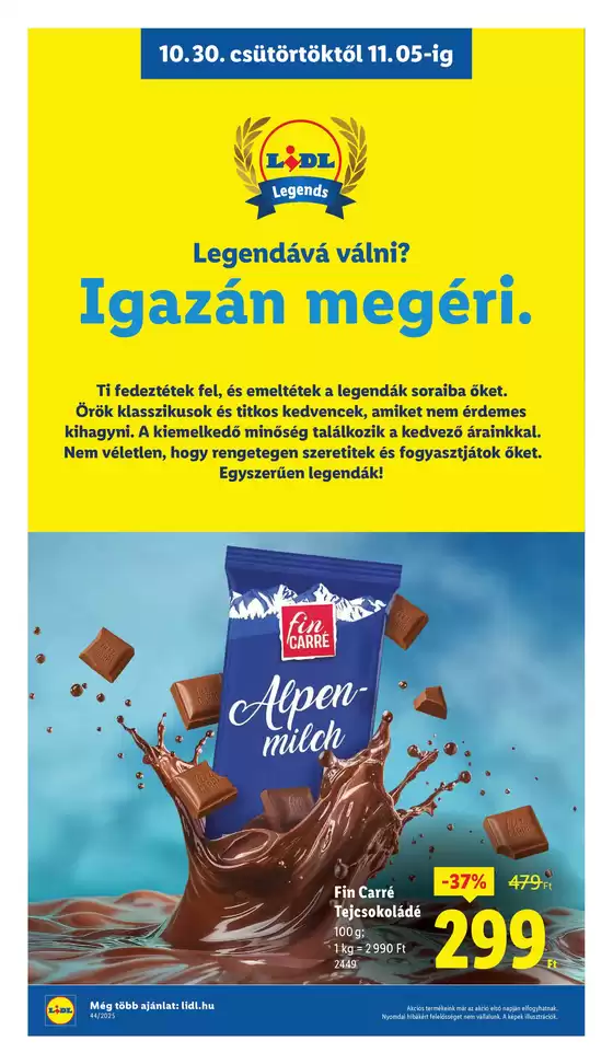 Akciós újság – 44. hét