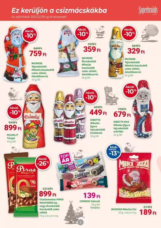 Nagyszerű kedvezmények kiválasztott termékekre