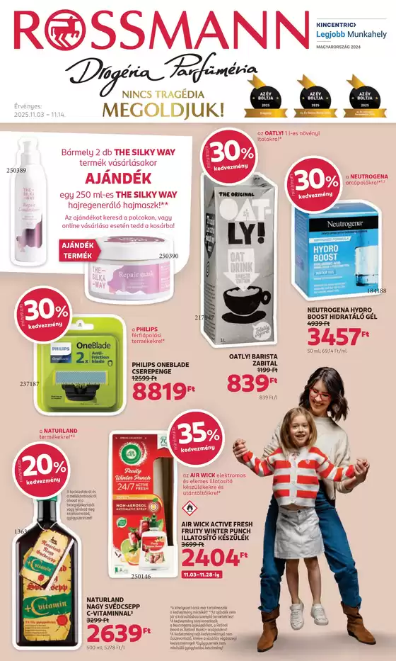Rossmann katalógus, Verpelét | Rossmann Altalanos | 2025-10-31T00:00:00.000Z - 2025-11-14T00:00:00.000Z