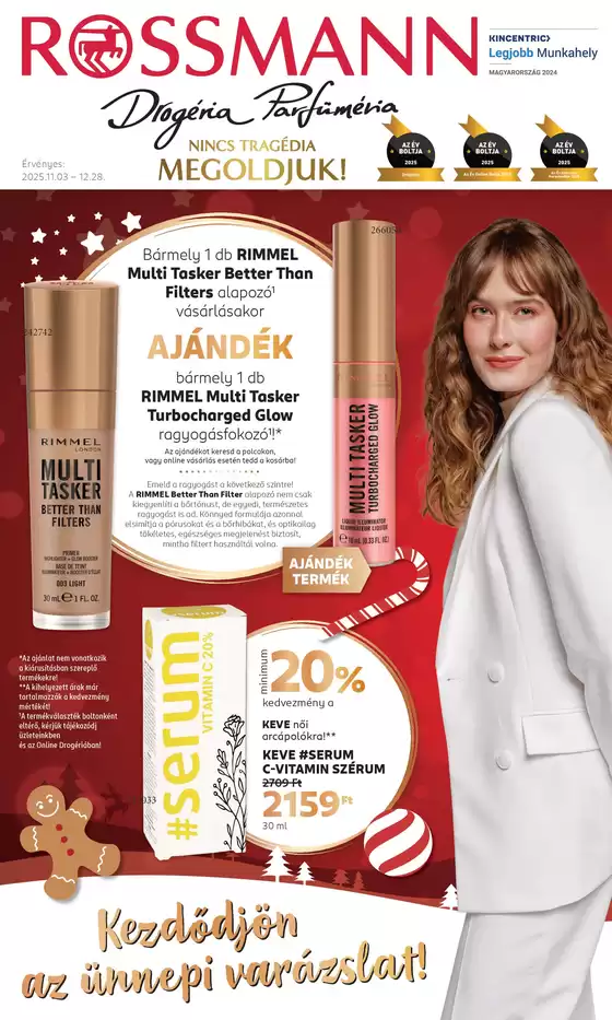 Rossmann katalógus, Verpelét | Rossmann Egyeb | 2025-10-31T00:00:00.000Z - 2025-12-28T00:00:00.000Z