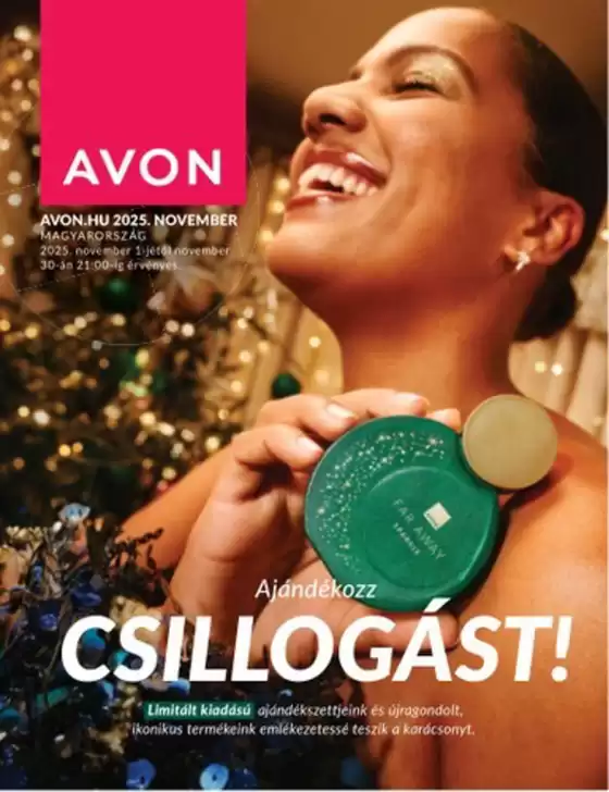 AVON katalógus, Csepreg | katalogus Avon | 2025-11-01T00:00:00.000Z - 2025-11-30T00:00:00.000Z