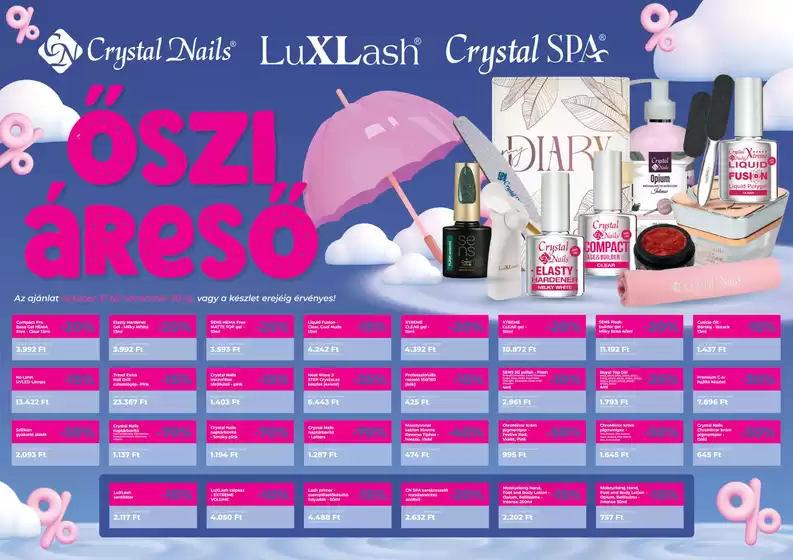 Crystal Nails katalógus, Törökbálint | Crystal Nails akciós | 2025-10-31T00:00:00.000Z - 2025-11-30T00:00:00.000Z